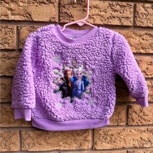 10/$25 •‎ Disney Frozen II Sherpa Sweatshirt